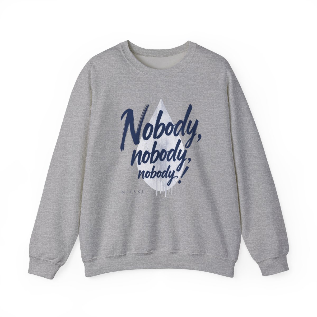 Mitski "Nobody, nobody, nobody!" Crewneck