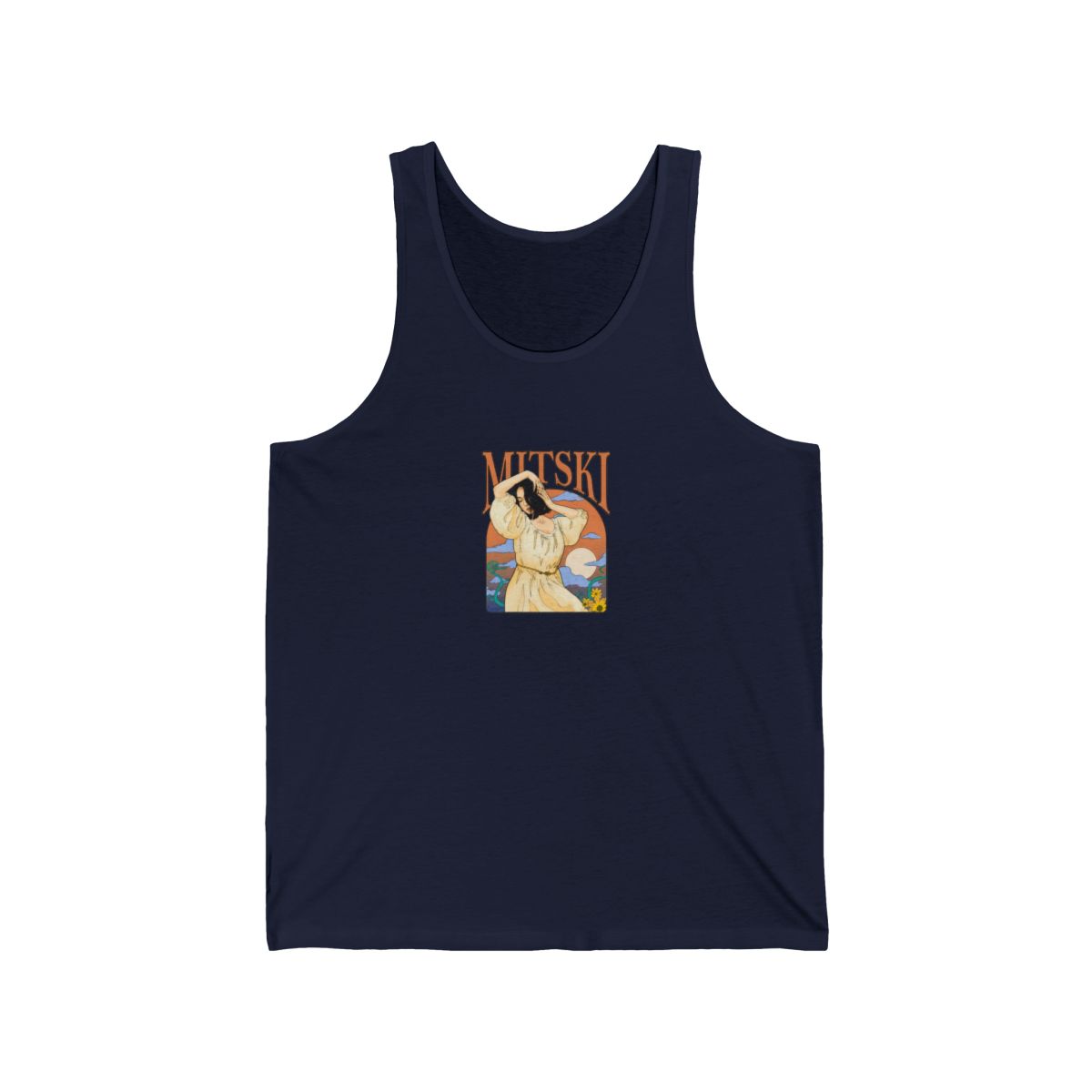 Mitski - Vector Art Tank Top - alternate angle 2, merchandise