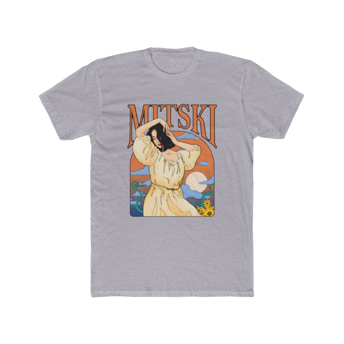 Mitski - Vector Art Long Sleeve T Shirt - alternate angle 4, merchandise