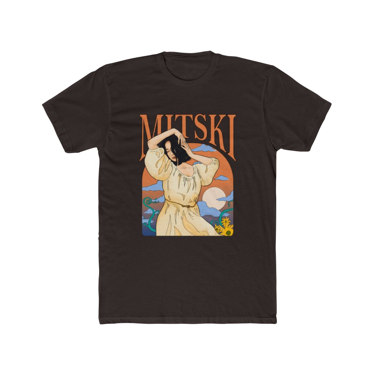 Mitski - Vector Art Long Sleeve T Shirt - alternate angle 2, merchandise