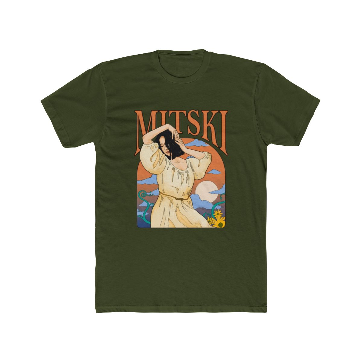 Mitski - Vector Art Long Sleeve T Shirt - alternate angle 5, merchandise