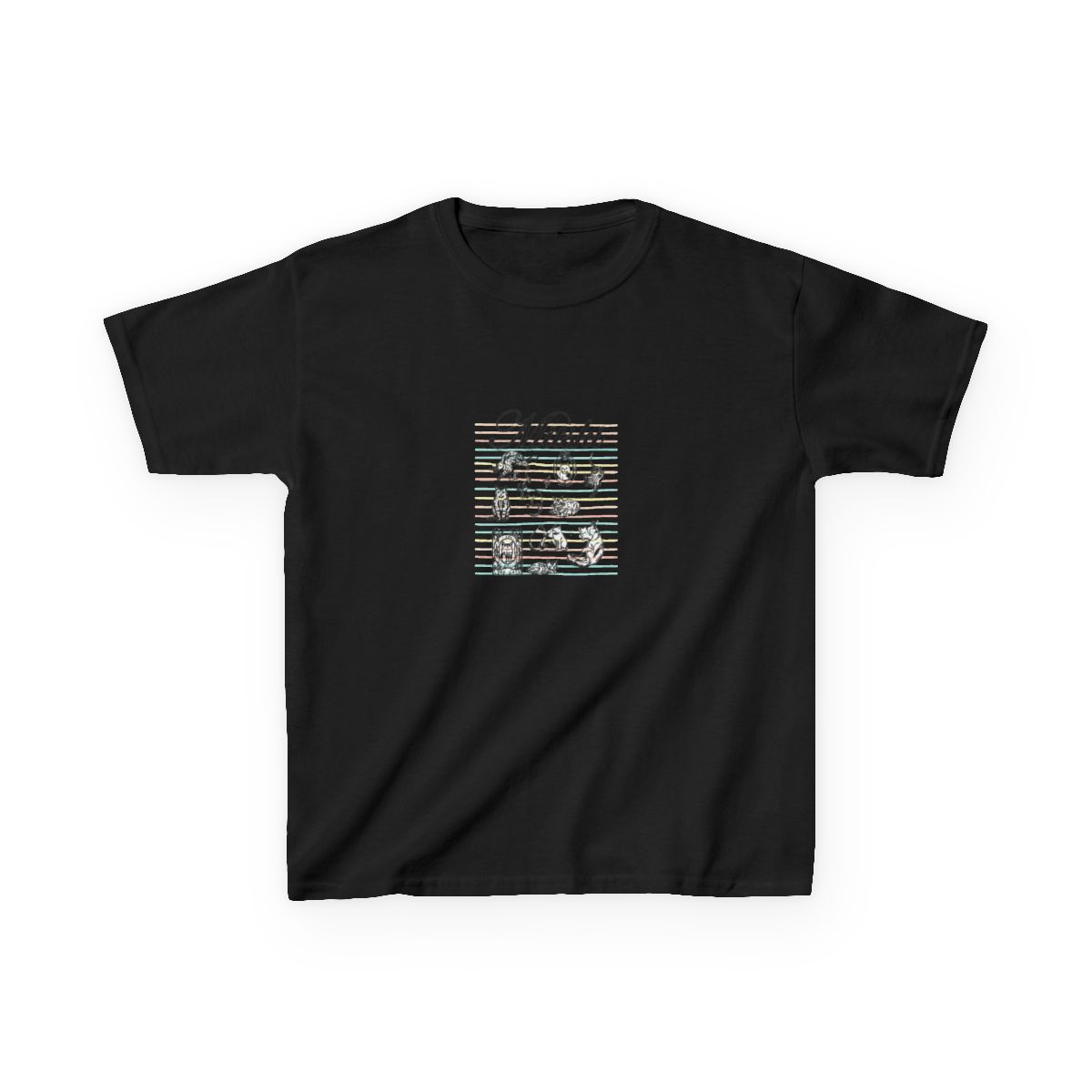 All Pose Cat - Mitski Kids T-Shirt - Official T-Shirts merchandise