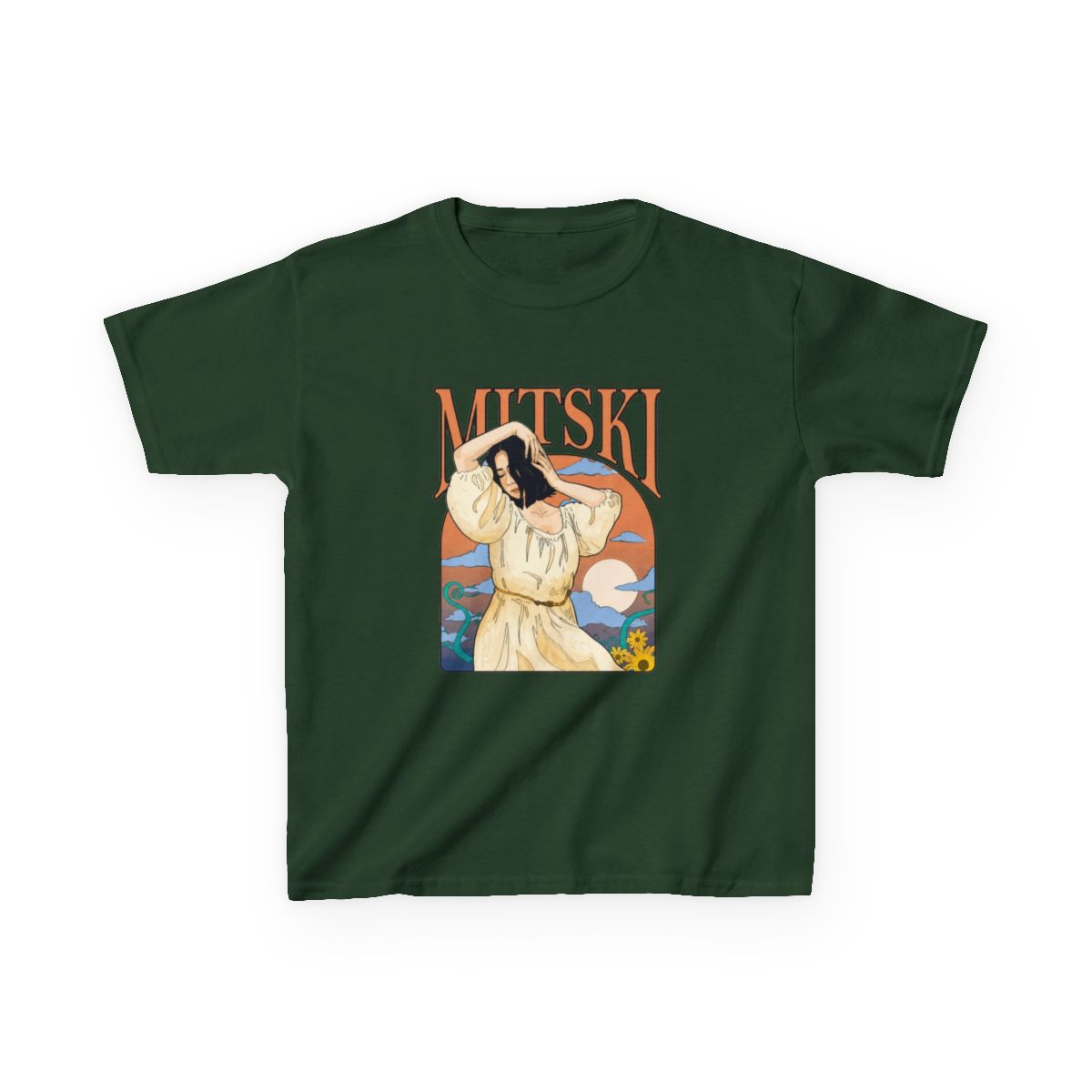Mitski - Vector Art Kids T-Shirt - alternate angle 3, merchandise