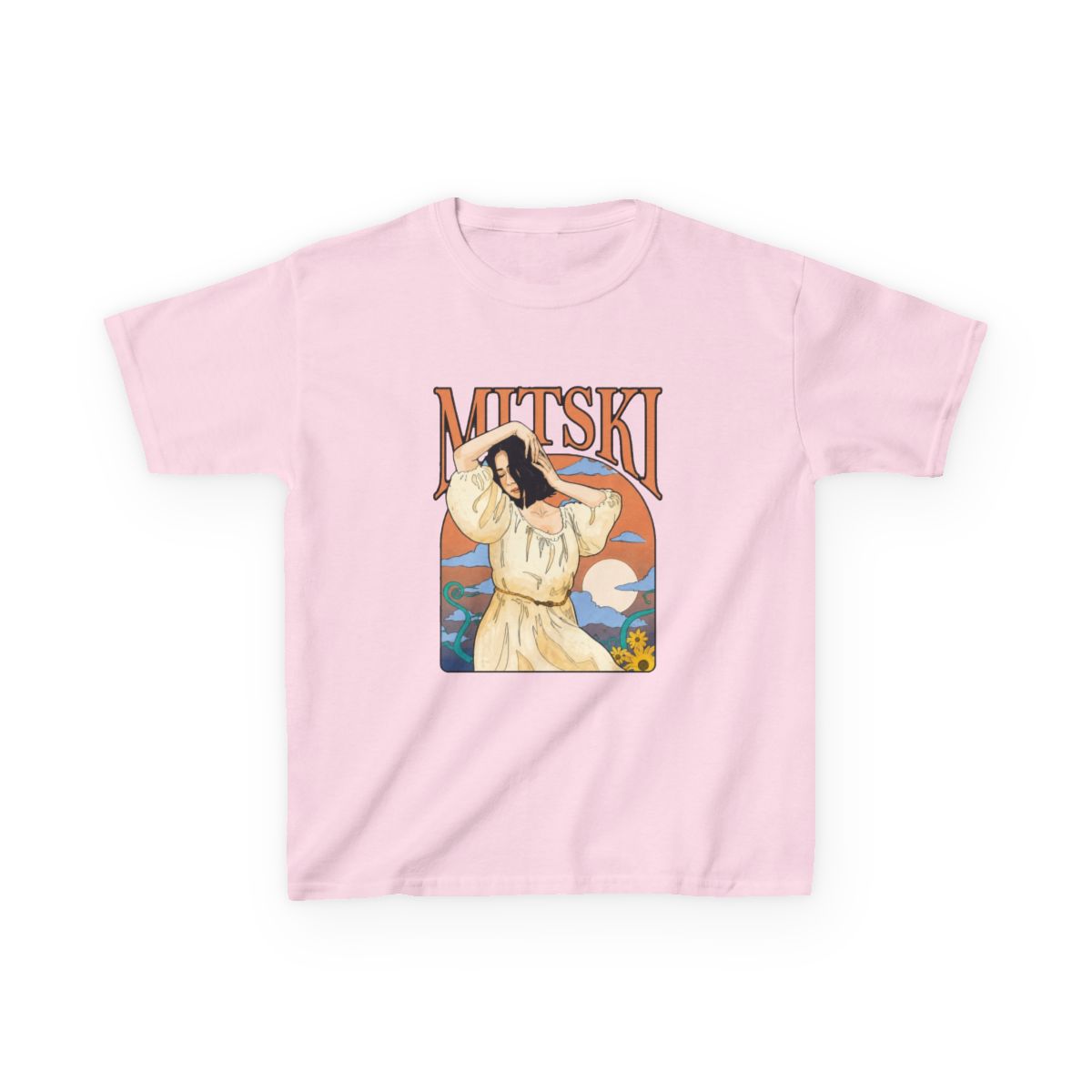 Mitski - Vector Art Kids T-Shirt - Official T-Shirts merchandise