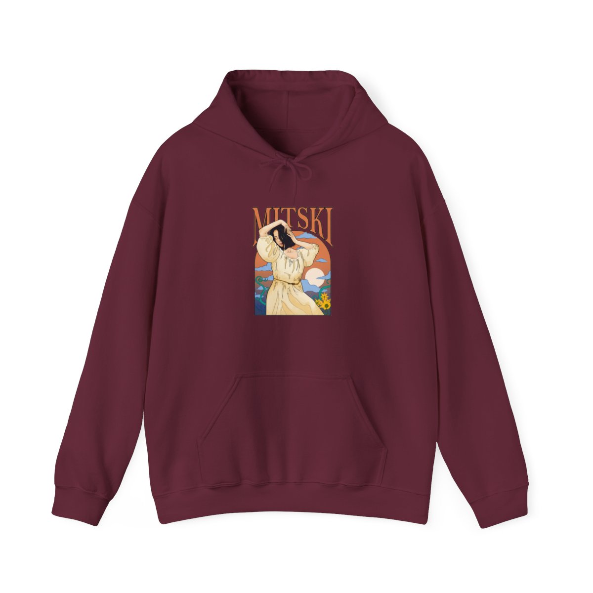 Mitski - Vector Art Hoodie - alternate angle 3, merchandise