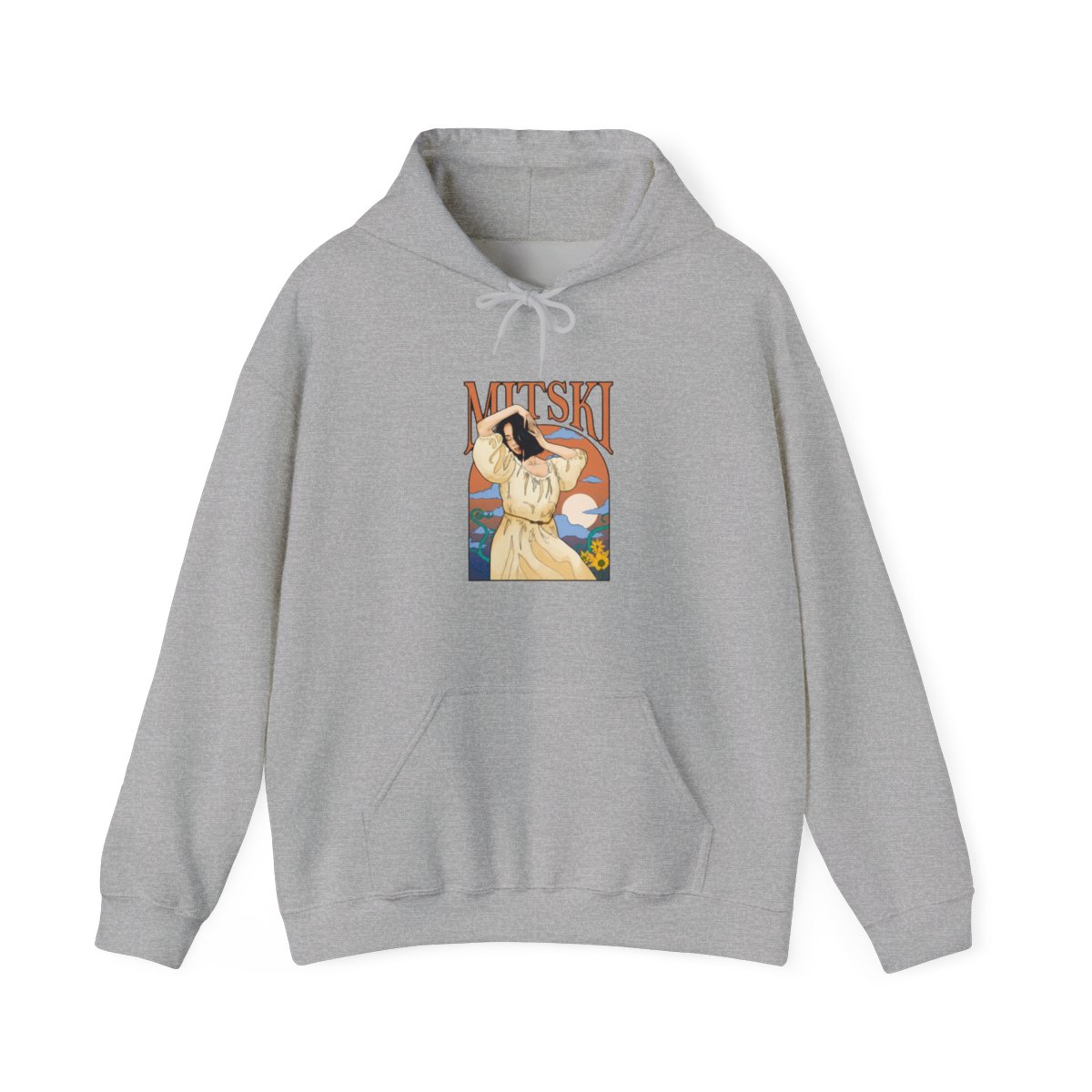Mitski - Vector Art Hoodie - alternate angle 2, merchandise